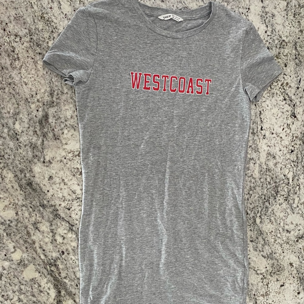 A kids t-shirt dress